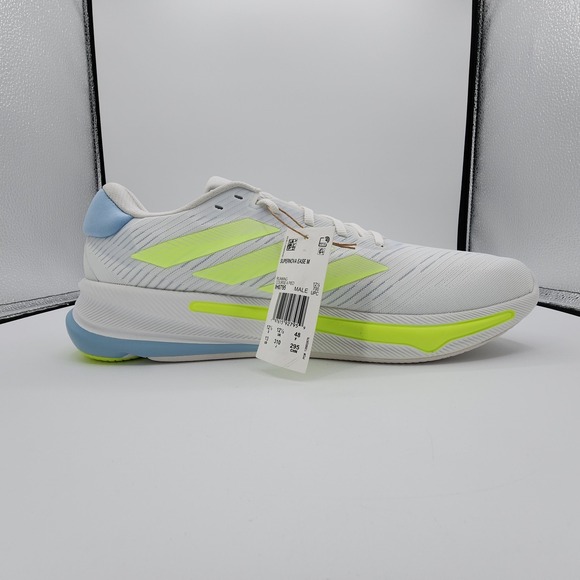 Adidas Supernova Ease Running Shoes Mens‎ Size 13 White Hi-Res Yellow NEW in Box